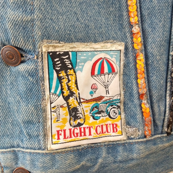 INTERNATIONAL DENIM Womens Jacket MEDIUM | VINTAGE - Picture 5 of 11